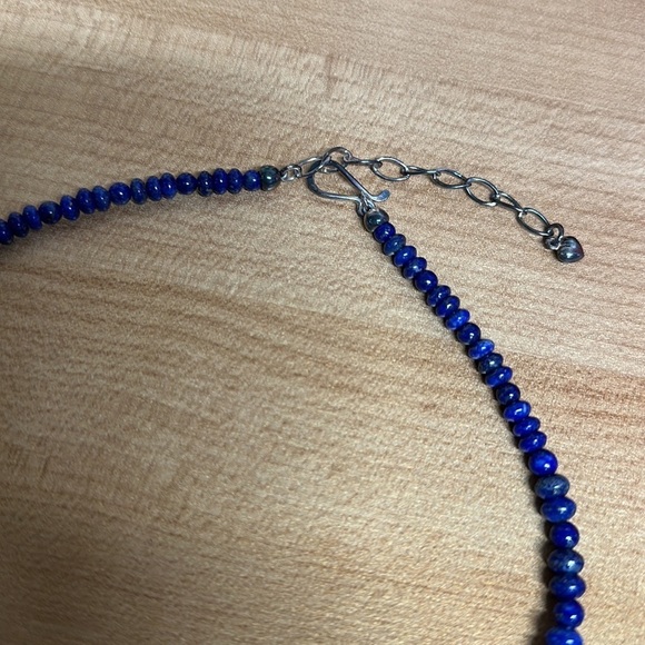 Lapis bead necklace by Jay King - Picture 10 of 11